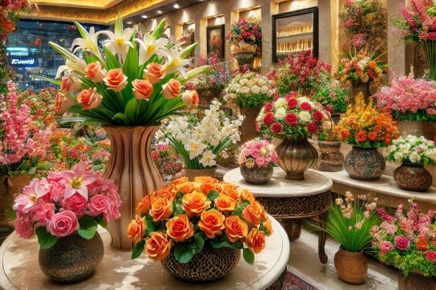 فروش بوته و گل مصنوعی در شیراز