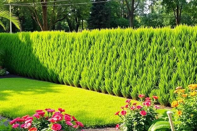 کاربرد فنس چمنی