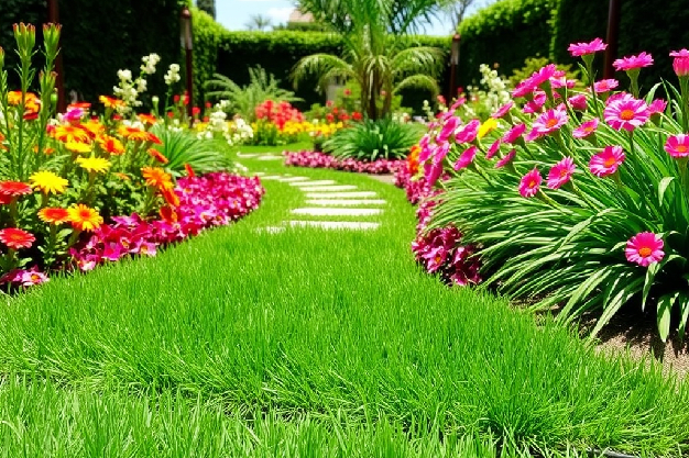 انواع چمن مصنوعی تزئینی